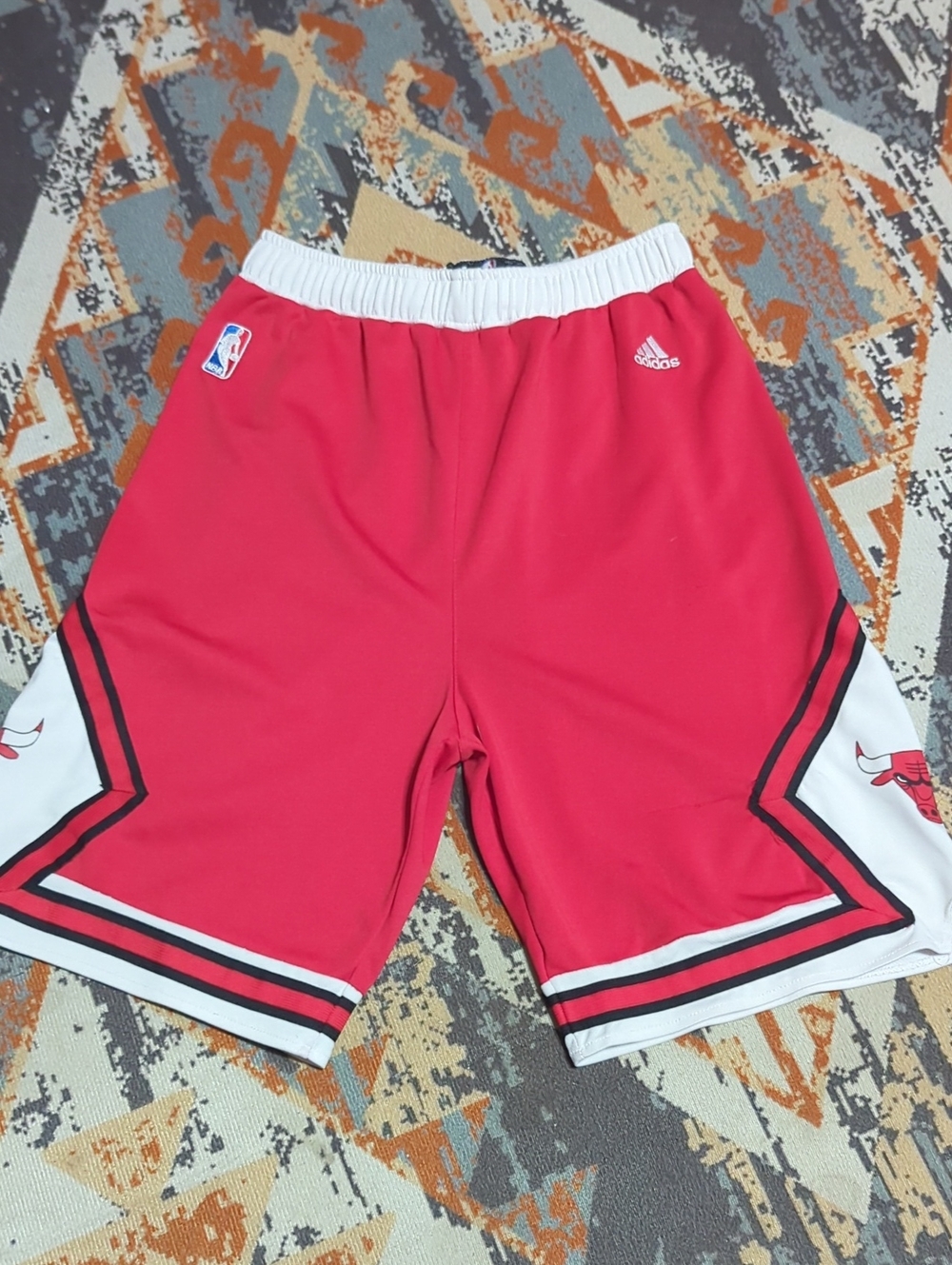 vintage Adidas Chicago Bulls NBA Swingman Basketball Shorts